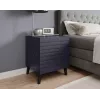 Nightstand cama meble NOVA 44×40×52 cm, 1 drawer, navy niebieski matt