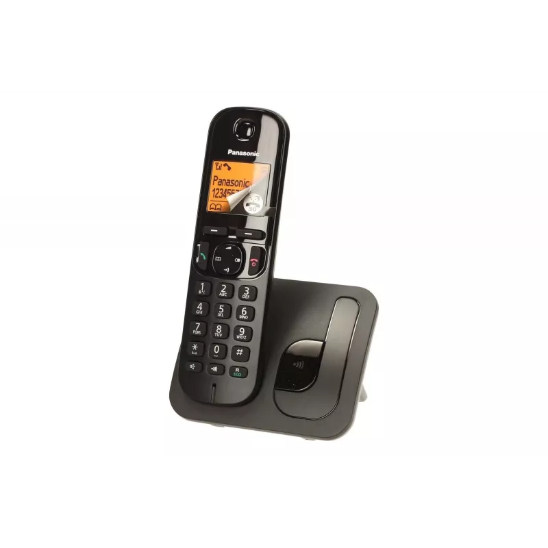 Panasonic KX-TGC 210 PDB Telefon DECT Czarny z Identyfikacją Rozmówcy