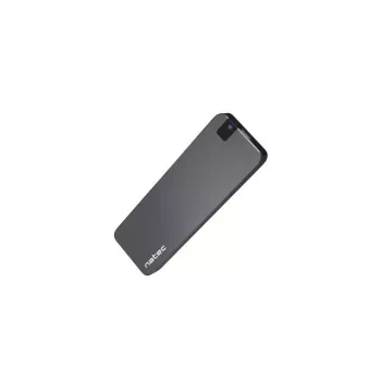 SSD enclosure NATEC Rhino M.2 NVMe Czarna 2 TB USB Type-C, M.2 NVMe, USB 3.1 Gen 2, obsługuje 30 mm