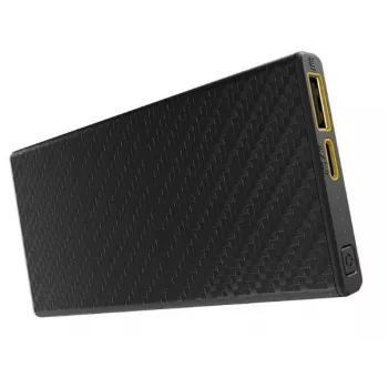 Przenośny powerbank Nitecore CARBO 10000 — litowo-jonowy 10000 mAh, 38 W PD, USB-A + USB-C, szary