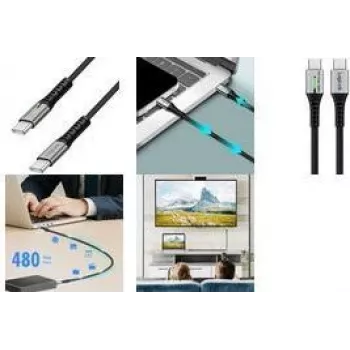 Kabel USB Logilink CU0425, czarny