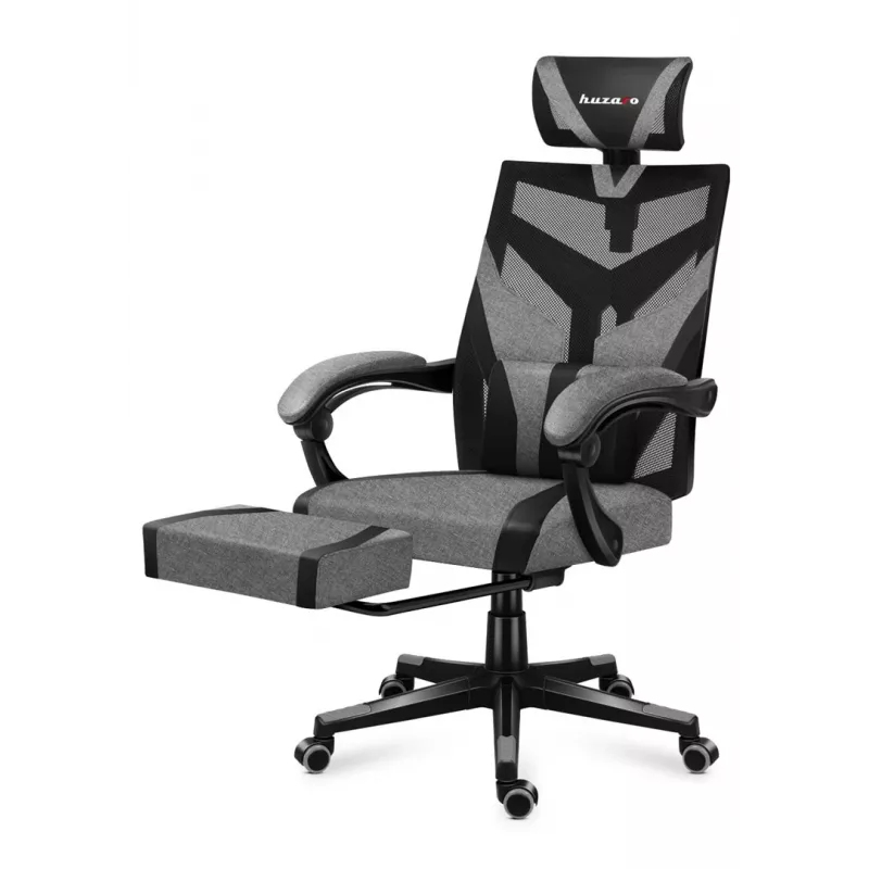 Fotel gamingowy Huzaro Combat 5.0 szary