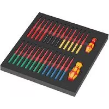 Wera 9751 VDE zestaw wkrętaków 28-częściowy PH, PZ, TORX, Hex, płaskie (05150151001)