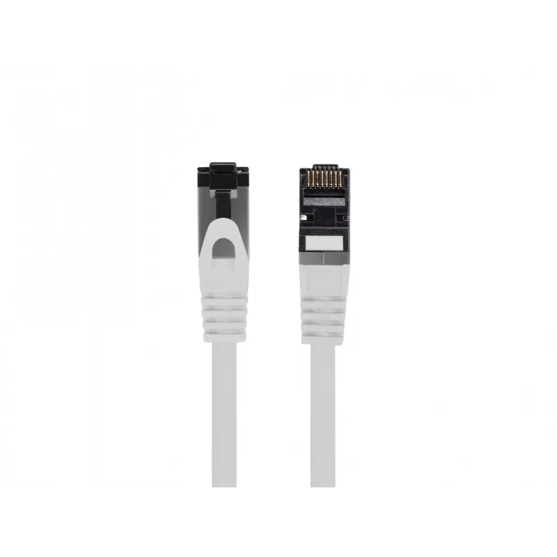 Kabel sieciowy LANBERG Cat8.1 S/FTP (S-STP) RJ-45–RJ-45 Szary 3 m