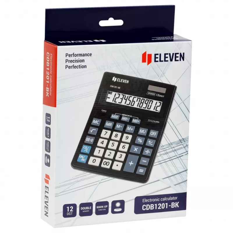 Kalkulator biurowy Eleven CDB1201-BK (EU)