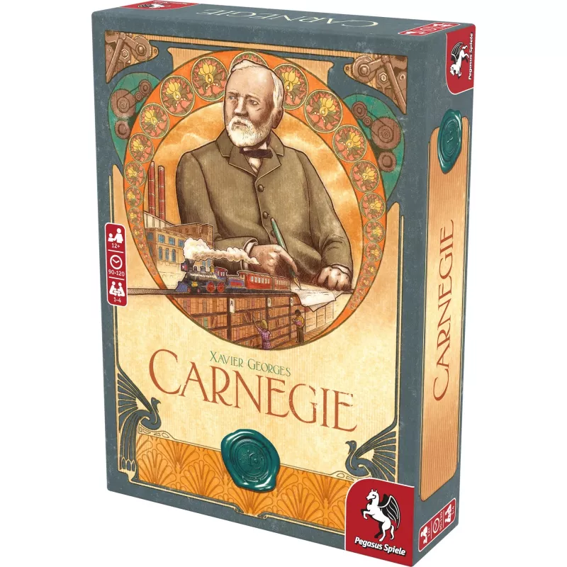 Pegasus Spiele Carnegie gra planszowa ekonomiczna