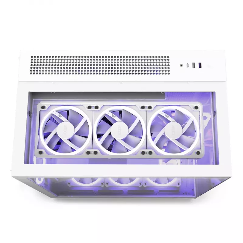 Obudowa PC NZXT H9 Elite Midi Tower Biała