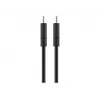 Wentronic goobay - Kabel USB - USB-C (M) do USB-C (M) - USB 2.0 3 A - 0,5 m - Czarny (66316)