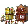 LEGO Harry Potter 76452 Quidditch Supplies Ice Cream Parlour zestaw mini-budowli, 795 elementów, 6 minifigurek, wiek 8+