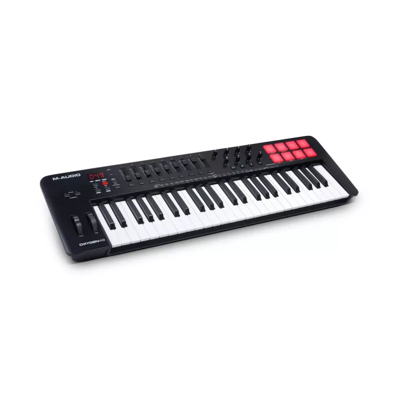M-AUDIO Oxygen 49 (MKV) Klawiatura MIDI 49 klawiszy USB Czarna