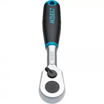 HiPer Fine-Tooth Reversible Ratchet 863HP, 1/4 (czarny/niebieski, kąt pracy 4°, blokada kulowa)