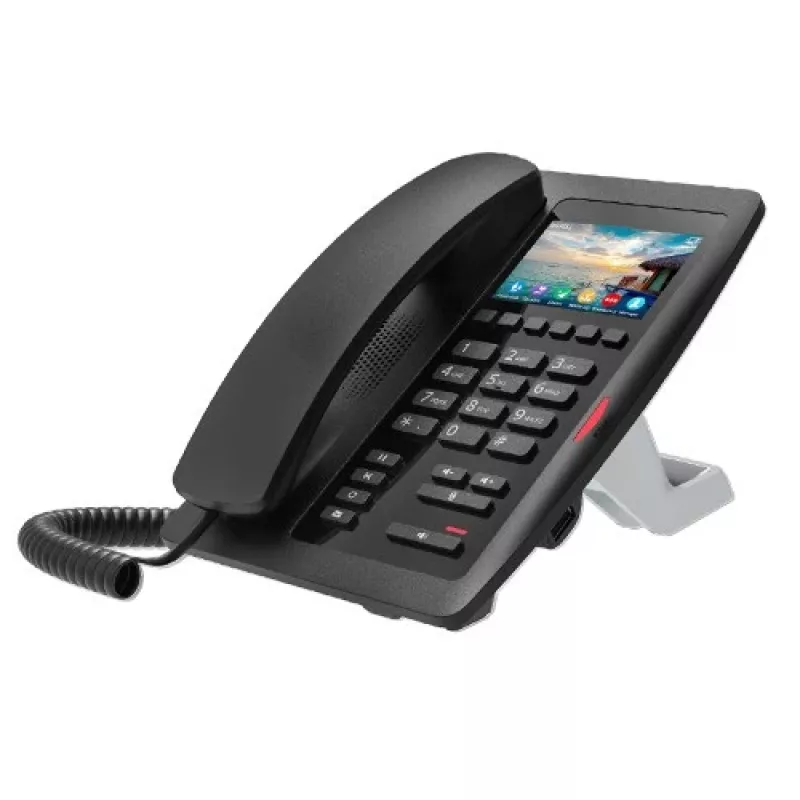 Telefon IP Fanvil H5W Czarny 2 linie Wi-Fi