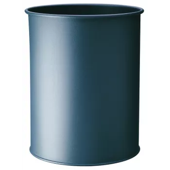 Kosz na śmieci Durable 330158 15 L okrągły metal antracyt
