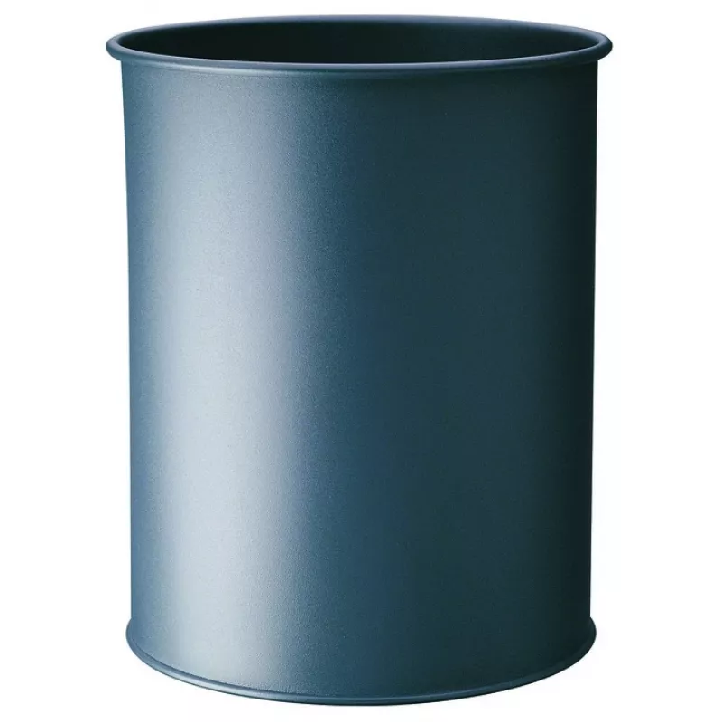 Kosz na śmieci Durable 330158 15 L okrągły metal antracyt