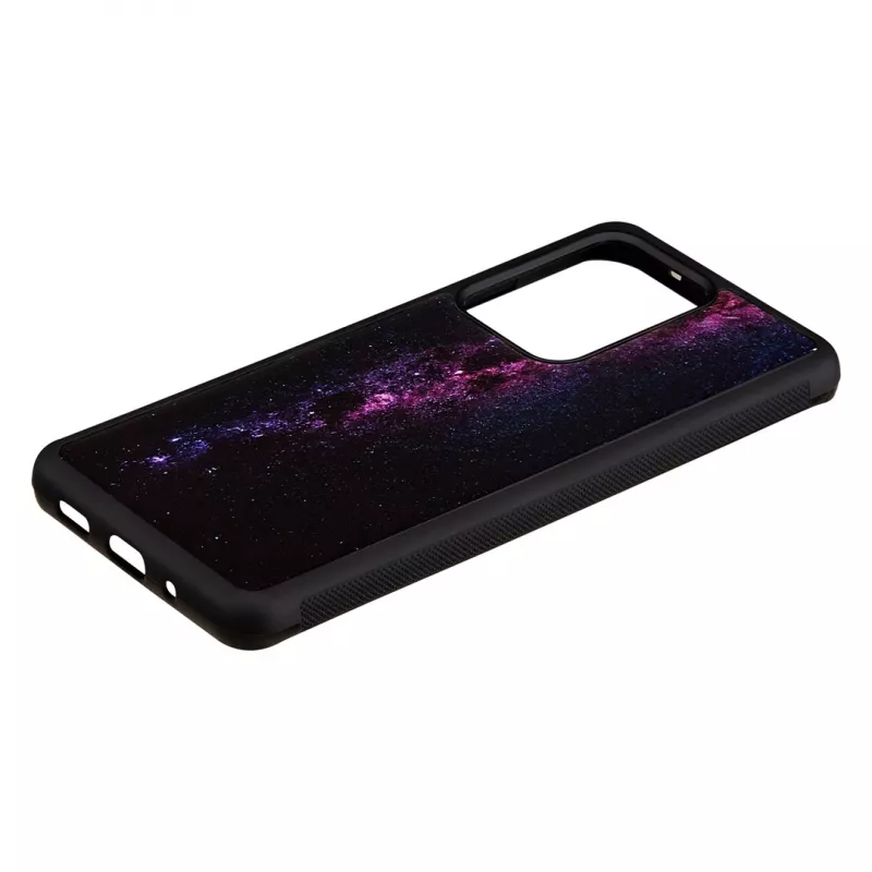 Etui ochronne iKins do Samsung Galaxy S20 Ultra — czarne wykończenie Milky Way