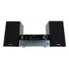 Domowy system audio mikro Aiwa MSBTU-700DAB — 25 W RMS, DAB+/FM, Bluetooth 10 m, CD w tacce, wyświetlacz LED, czarny/arktyczny niebieski