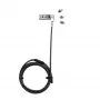 Blokada linkowa DICOTA D31717 Czarny 2 m