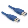 Kabel USB DeLOCK 0,5 m USB 3.0 USB 3.2 Gen 1 A-A Niebieski