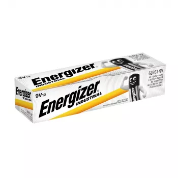 Energizer 9V PP3 przemysłowe baterie alkaliczne, 12 sztuk