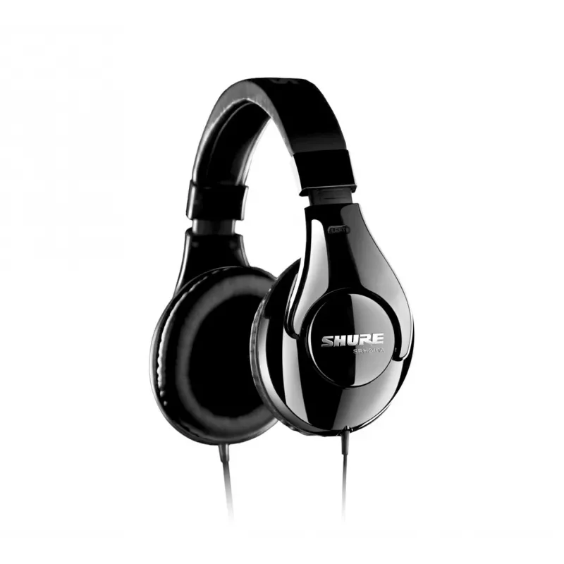 Shure SRH240A Słuchawki przewodowe pałąkowe Muzyka Czarne