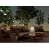 Lampa akumulatorowa Beper P207ILI102 w wykończeniu Corten, przenośna lampa zasilana bateriami