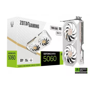 Karta graficzna Zotac GAMING GeForce RTX 5060 Twin Edge OC White Edition 8GB GDDR7