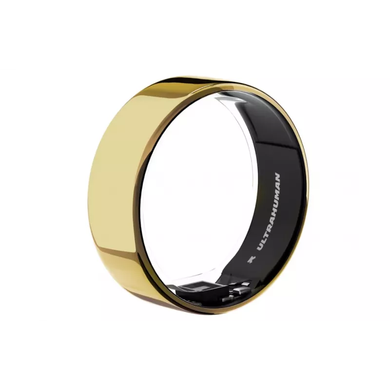 Ultrahuman | Ring Air | Bionic Gold | Rozmiar 8 | Inteligentny Pierścień