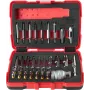 Zestaw wykrętaków ks tools 150 1/4 cala 10 mm 34-częściowy do uszkodzonych i wyrobionych śrub