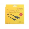 Kabel Delock USB Type-C Plug > Displayport Plug (DP Alt Mode) 4K 60 Hz 3m czarny