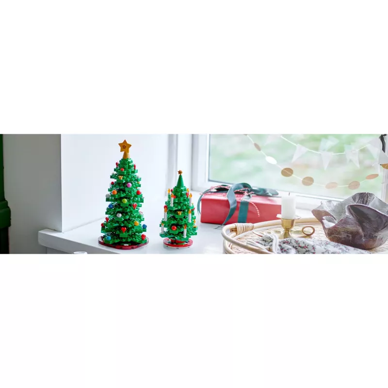 Zestaw LEGO Christmas Tree 40573 – sezonowy model dekoracyjny, ozdobna minibudowla