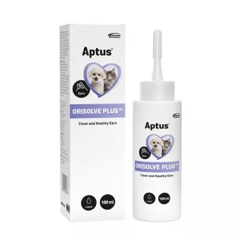 APTUS Orisolve Plus - roztwór do czyszczenia uszu dla psów i kotów – 100 ml
