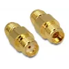 DeLOCK - Adapter antenowy - SMA (W) - SMA (W) (88478)