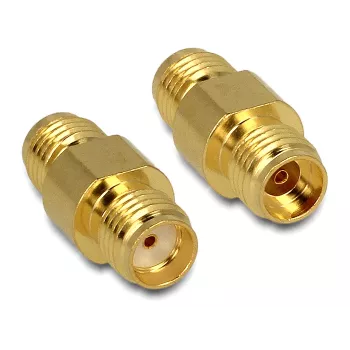 DeLOCK - Adapter antenowy - SMA (W) - SMA (W) (88478)