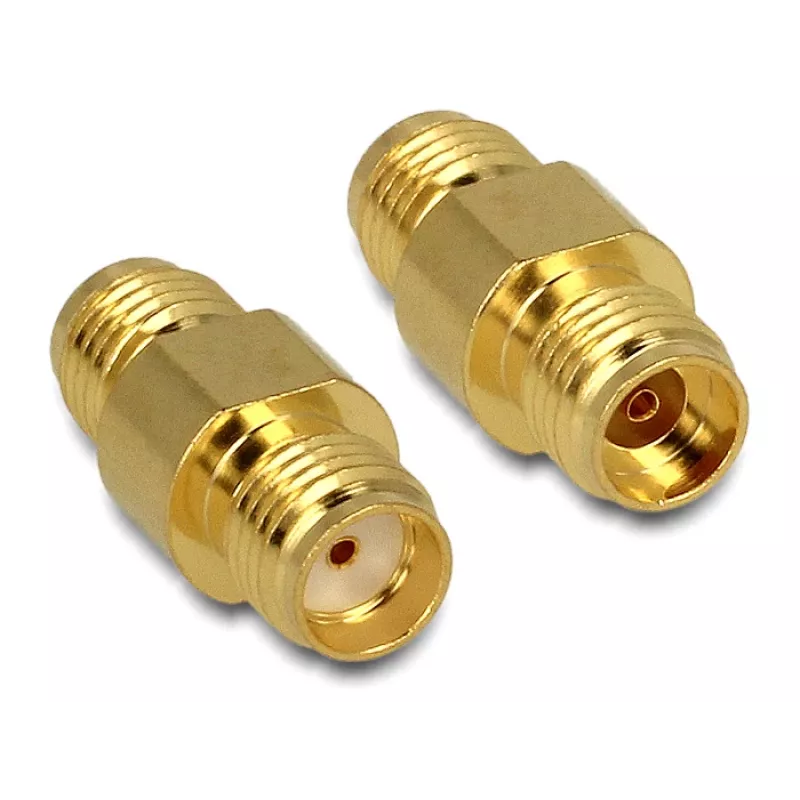 DeLOCK - Adapter antenowy - SMA (W) - SMA (W) (88478)