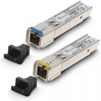 Moduł Extralink SFP WDM SFP 1.25G 1,25Gbps, 1310/1550nm, jednomodowy, 20km, SC, DOM, para