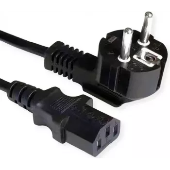 VALUE Netzkabel CEE7/7 gewinkelt+ IEC-C13gerade 3x1.5mm2 3m - Strom/Netzteil - 3 m (19.99.1014)