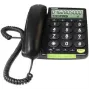 Telefon bezprzewodowy Doro 312CS Identyfikacja rozmówcy Czarny