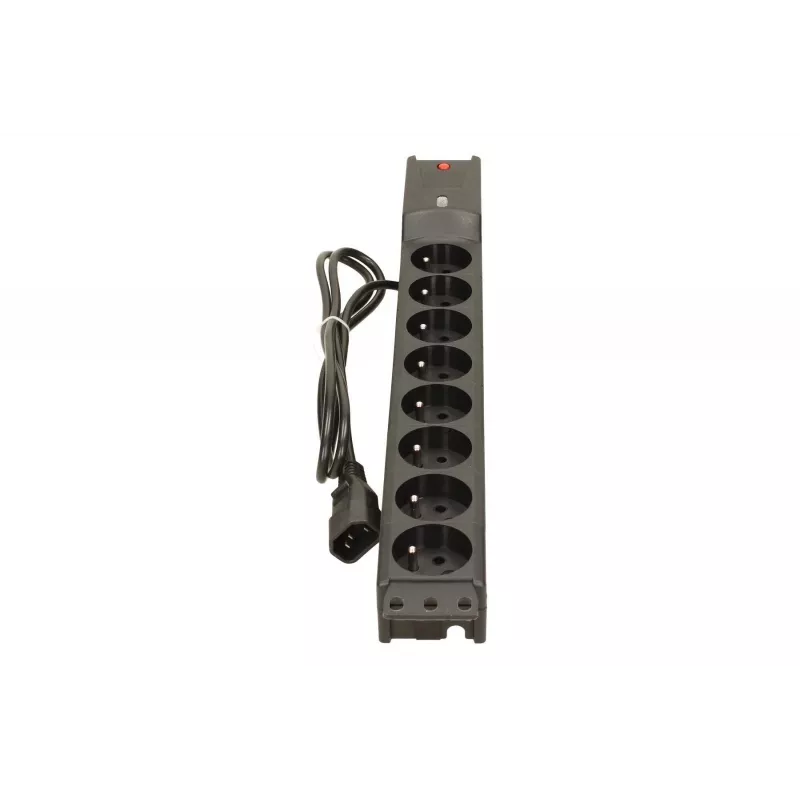 LESTAR 1966004970 przedłużacz zasilający 1,5 m 230 gniazd AC Wewnętrzny Czarny