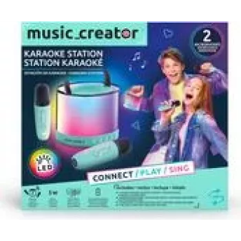Przenośna mini stacja karaoke Canal Toys INF044 z łącznością Bluetooth, zasilana bateriami przenośny mikrofon głośnikowy