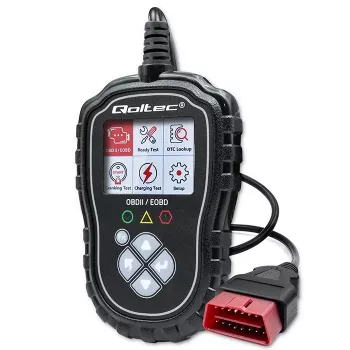 Tester diagnostyczny OBDII QOLTEC ProLine 50685 — skaner OBD-II do pojazdów z instalacją 8V/25V