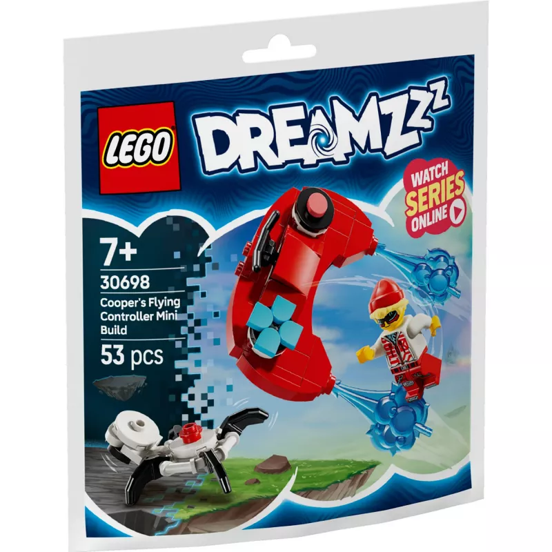 Zabawka konstrukcyjna LEGO Mini model Cooper's Flying Controller 30698 – mała konstrukcja do ekspozycji