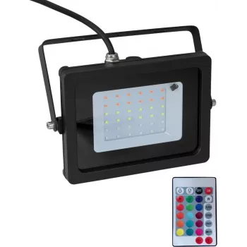 Reflektor LED EUROLITE FL-30 SMD RGB 30W IP65 – zewnętrzny reflektor RGB 30 W