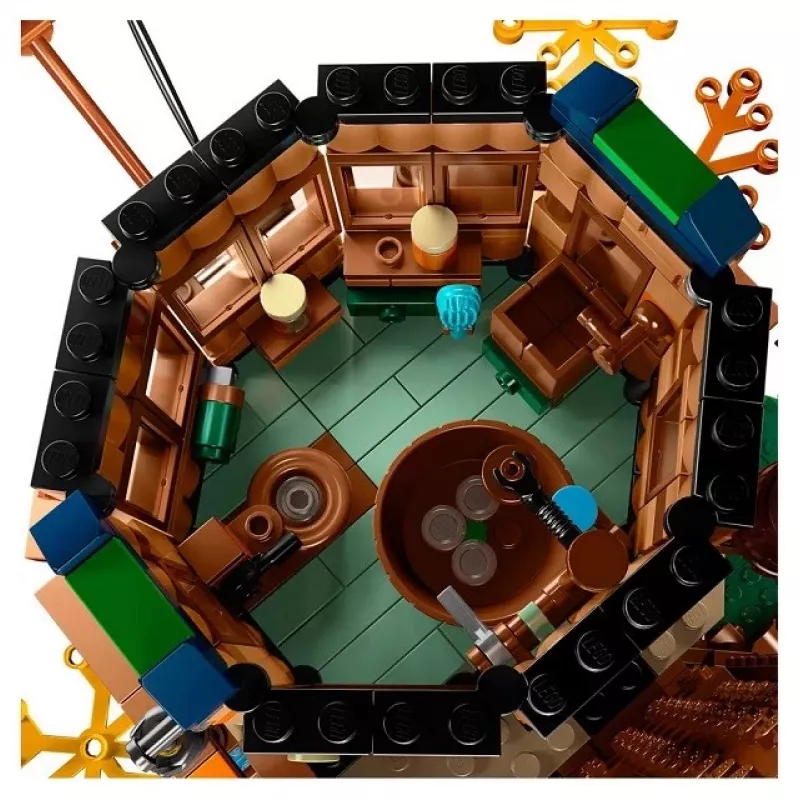 Zestaw LEGO LEGO IDEAS 21318 Domek na drzewie 3-w-1 — modułowy model domku na drzewie, zestaw do wielu konstrukcji