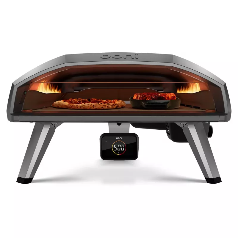 Ooni Koda 2 Pro Piec do pizzy Czarny Srebrny 1 pizza 46 cm