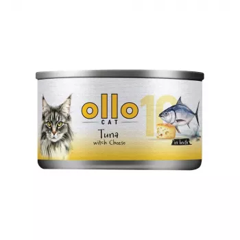 Ollo Tuńczyk z serem w bulionie Nr 10 70g