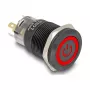 Przełącznik DELOCK 22023 19 mm 12 V z 5 złączami lutowniczymi