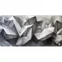 Podkładka pod mysz dla graczy Sharkoon SKILLER SGP40 D17, abstrakcyjny wzór krystaliczny, szaro-biała, 1000 x 500 mm