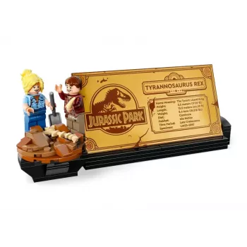 Zestaw konstrukcyjny LEGO Dinosaur Skeletons Tyrannosaurus 76968 – model szkieletu T. rexa do zbudowania