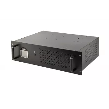 Gembird - UPS rack 19'' 3.4U 1500VA, 4x IEC 230V wyjście, IEC14 wejście, RJ11, USB, LCD Line-Interactive 1.5 kVA 900 W 4 gniazda wyjściowe