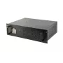 Gembird - UPS rack 19'' 3.4U 1500VA, 4x IEC 230V wyjście, IEC14 wejście, RJ11, USB, LCD Line-Interactive 1.5 kVA 900 W 4 gniazda wyjściowe